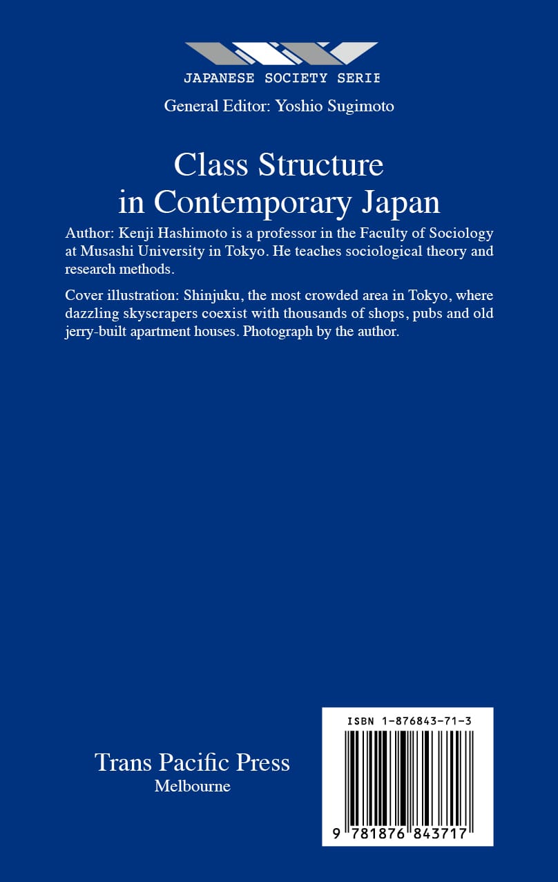Class Structure in Contemporary Japan
