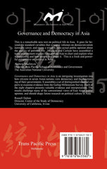 Governance and Democracy in Asia
