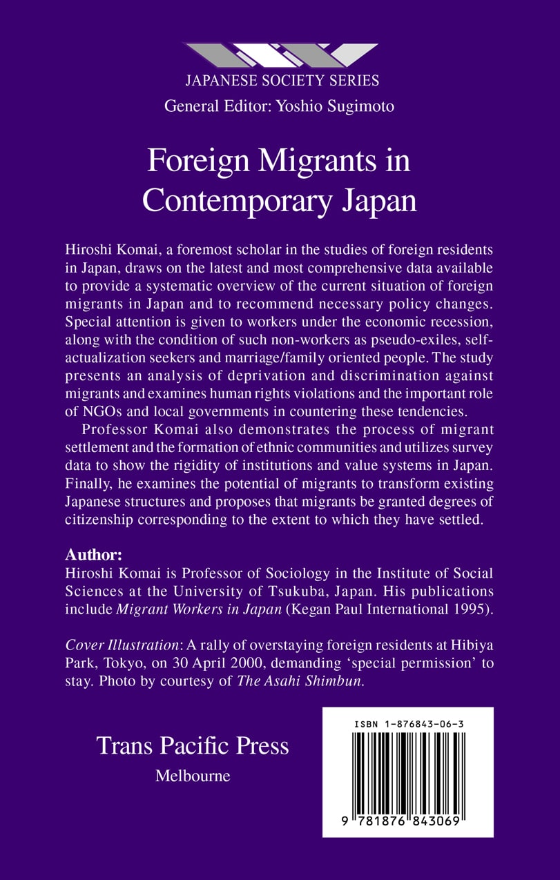 Foreign Migrants in Contemporary Japan