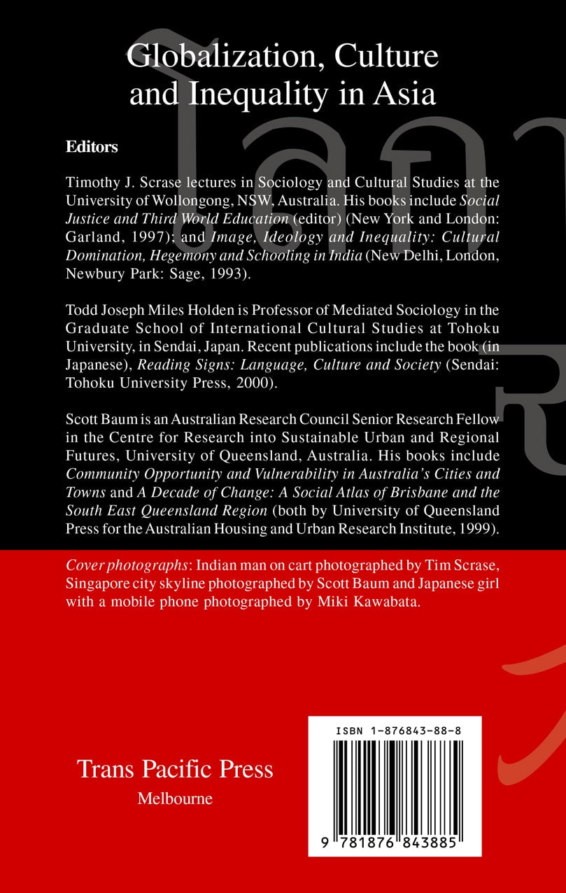 Globalization, Culture and Inequality in Asia